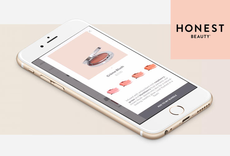 Honest Beauty Mobile App